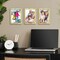 5x7 Gold Picture Frames – 6 Pack, Modern Sleek Photo Frame Set with HD Glass, Wall Hanging or Tabletop Display, Noble Collection